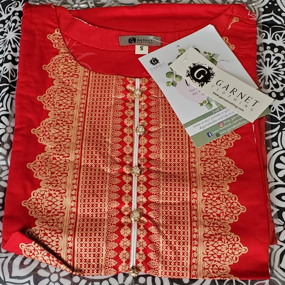 Pakistani 1 piece screen print kameez/Kurta FINAL PRICE - Picture 4 of 9